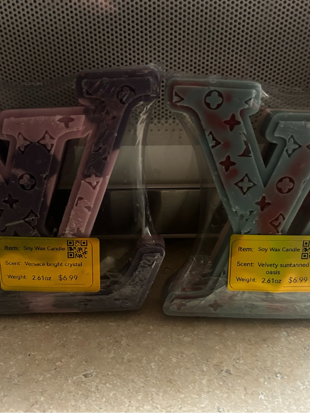 Designer shaped Soy Wax Candle $6.99 each multiple - Picture 2 of 3